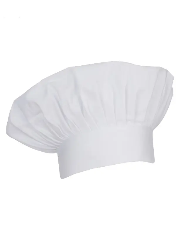 Gorro Francés Chef Soul Unisex Blanco